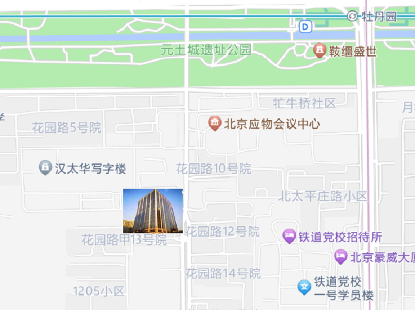 北京利達智通信息技術有限公司,LZT北京本社地図